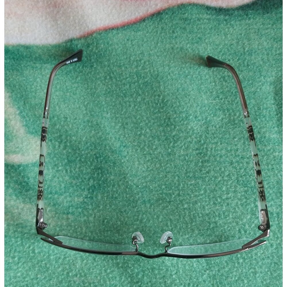 Serafina Becca Brown Eyeglass Frames Half Rimless 53-17-140 - Picture 4 of 8